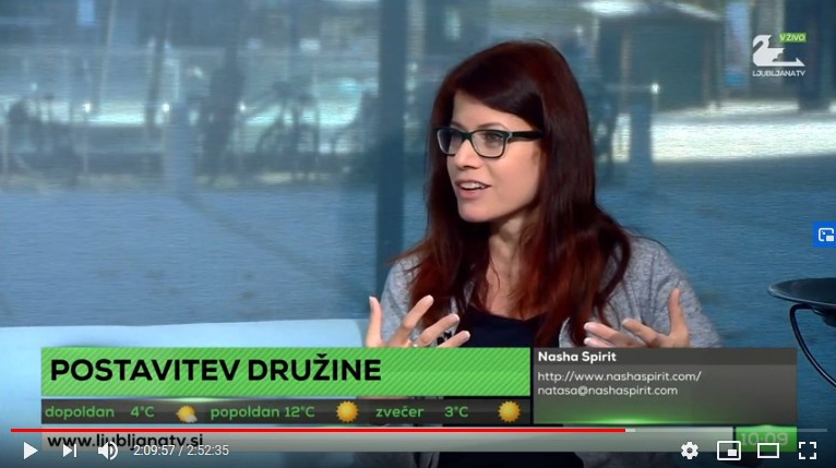 Intervju o postavitvah družine oz. sistemskih postavitvah (Ljubljana TV)